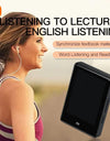 XIAOMI S18 MP4 Bluetooth Player 2.4 Inch Touch Screen Portable HiFi Stereo Music E-book Learning MP3 Walkman Built-in Speaker