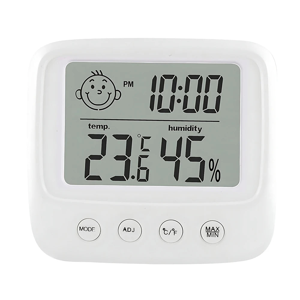 Mini LCD Thermometer Hygrometer Digital Therm Humidity Meter Sensor Indoor Electronic Home Moisture Tester Gauge Kitchen Bedroom