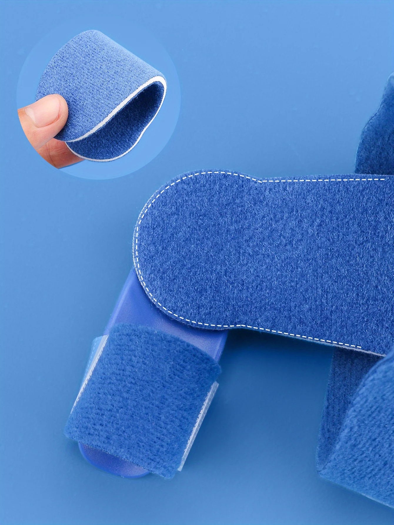 1pc Toe Separator Feet Bone Thumb Adjuster Pedicure Supplies Foot Care Tool Only Fit Night Use Long-term Use Replace Regularly