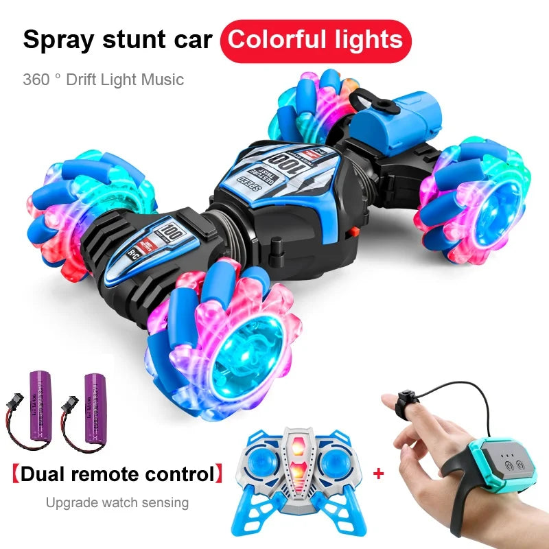 1 to 20 Scale Gesture Sensor 4WD Rotating Stunt Drift Remote Control Car