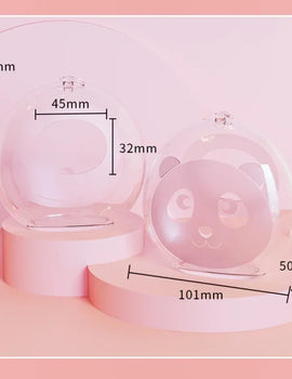 Wearable Hands-free Anti Overflow Silicone Breast Collector Breast Mask Milk Storage Device Anti Overflow Milk Pad Soft Milk Cup
