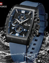 Luxury Watches Chronograph Sport Quartz Wristwatch Waterproof Luminous Date Clock