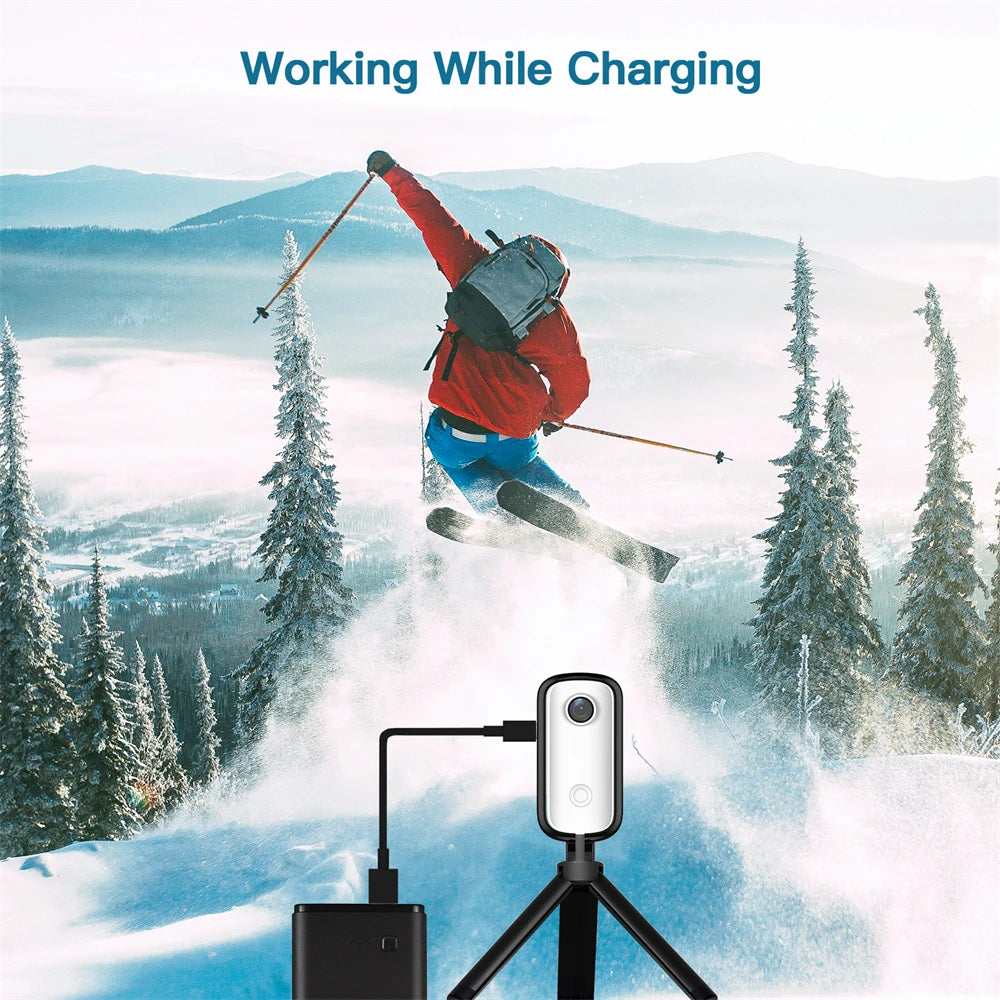Mini 4K Action Camera with WiFi EIS and 30M Waterproof Case