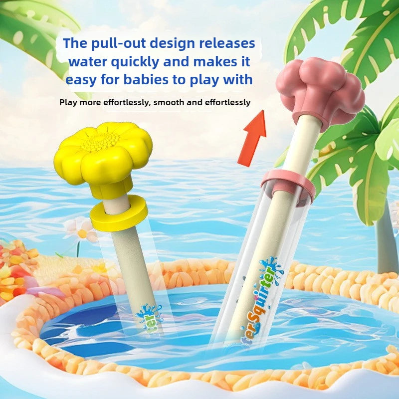 Fireworks Spray Water Pull-Back Water  Outdoor Splash Games for Pool Lawn Activities s Summer Interactive Water Spray Toys