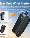 Wireless Microphone Lavalier MIC for iPhone 16 15 Pro（Max） Camera Sound Recording Real-time Monitoring  J12 Upgrade