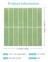 3D Peel and Stick Wall Green Tile 3D Tile Sticker for Bathroom Wall Kitchen Tile Backsplash Self Adhesive Wall Panel Waterproof