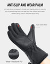 Winter Outdoor Heating Ski Riding Gloves Black Waterproof With Battery Warm Electric Heating Temperature Control Cycling Gloves