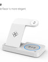 Portable Desktop Mobile Phone Wireless Charger Station 3In1 4 3 In One 3 In 1 Folding Megnetic Foldable 10W 15W Wireless Charger