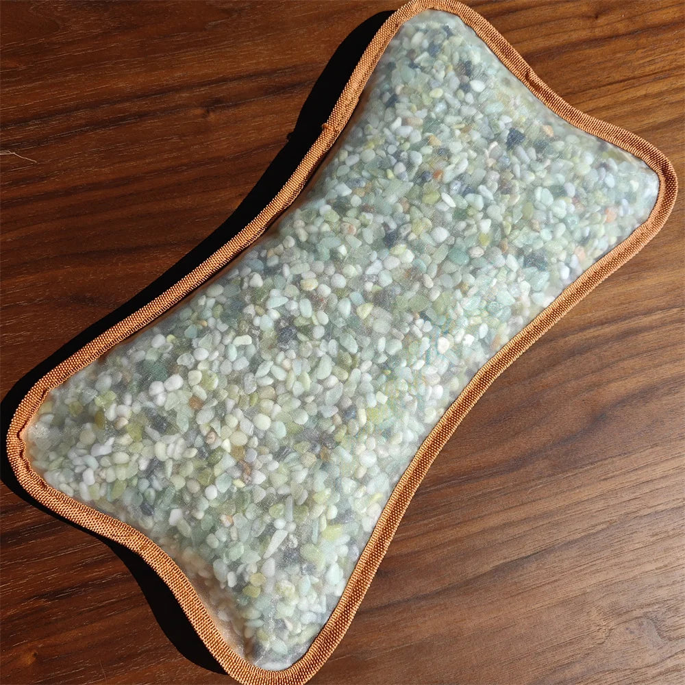 l Souterrain Jade Particle Pillow Small Stone Pillow Cooling Summer Pillow Single Person Bedding Universal ape