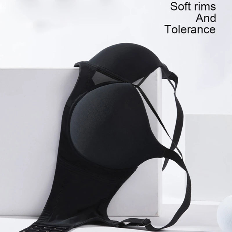 Womens Seamless Underwire Push Up Support Bra