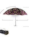 Luxury Flower Umbrella Rain Women Dual Folding Double Layer Lace Up Parasol Luxury Umbrellas