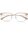 Ultra-light Comfortable Big Eyewear TR90 Pure Titanium Retro Square Optical Prescription Glasses Frame
