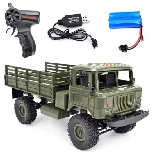 1 to 16 Scale 4WD Remote Control Military Off Road Truck