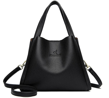 Top-handle Bag Handbags Leather Bags Ladies Shoulder Hand Bags Tote Shopping Bucket Bag