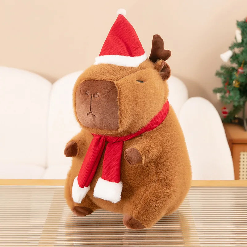 New 50cm Kawaii Capybara Plush Toy Capybara Stuffed Doll Christmas Gift Kids Birthday Xmas Present Cuddly Pillow Factory