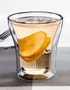 2/4/6pcs Double Wall Espresso Cups High Borosilicate Glass Cup For Tea Wine Milk Heat Resistant Drinkware Mug 80/200ml