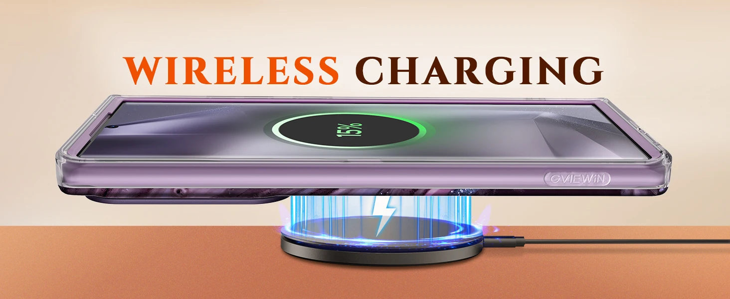 Marble Pattern Design for Samsung Galaxy S24 Ultra Case Built-in Screen Protector Shockproof Slim Fashion Women's Phone Case