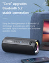 40W High-power Bluetooth Speaker 3D Stereo Bass Bluetooth Speaker Portable IPX5 Waterproof Suitable TWS Boom Box
