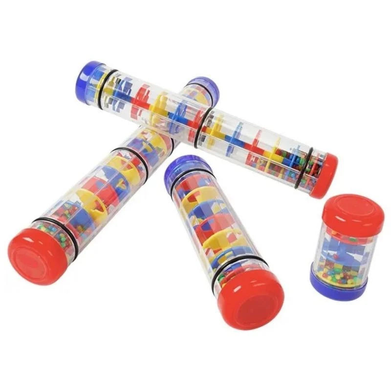 Rainmaker  Toys Rain Stick for Babies 0 6 12 Months  Rattles Toy Rainmaker Musical Instrument Montessori Sensory Toys