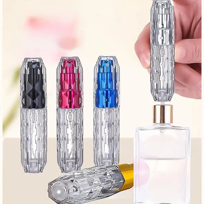 5ml Mini Perfume Bottle Portable Refillable Spray Bottle Bottom Filling Vials Empty Travel Cosmetic Containers Parfum Atomizer