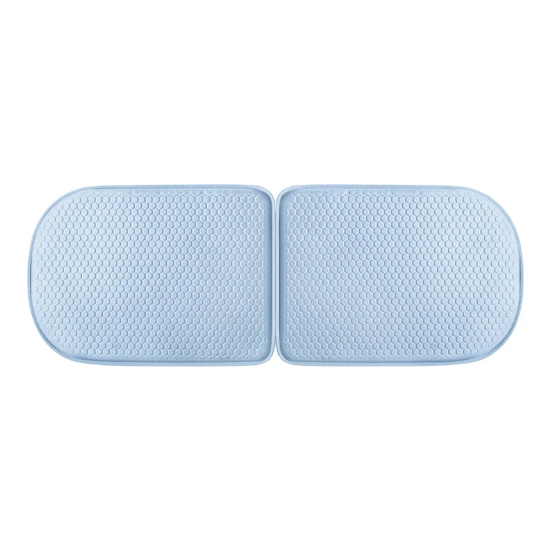Summer Car Seat Covers TPE Cold Gel Seat Pad 3D Honeycomb Cool Seat Cushion Anti-Slip Auto Seat Covers Cooling Seat Mat