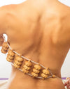 Wood Therapy Massage Tools,Wood Back Massager Roller Rope - for Body Shaping,Pain Relief,Wooden Therapy Lymphatic Tool