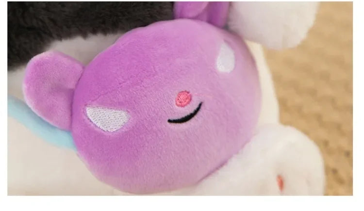 Sanrio Kuromi Plush Dolls 40/50cm Kawaii My Melody Cinnamoroll Soft Stuffed Animals Anime Figure Pillow Cartoon Decor Kids Toys