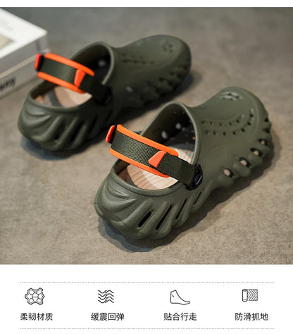 EVA Waterproof Shoes Classics Woman Sandals Mens Outdoor Beach Slides Couple's Non-Slip Casual Slippers