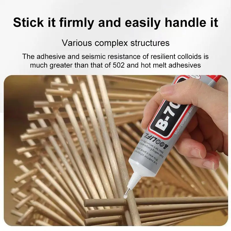 B7000 Glue, strong transparent universal adhesive, suitable for mobile phone screen repair, handmade DIY/accessories/jewellery,