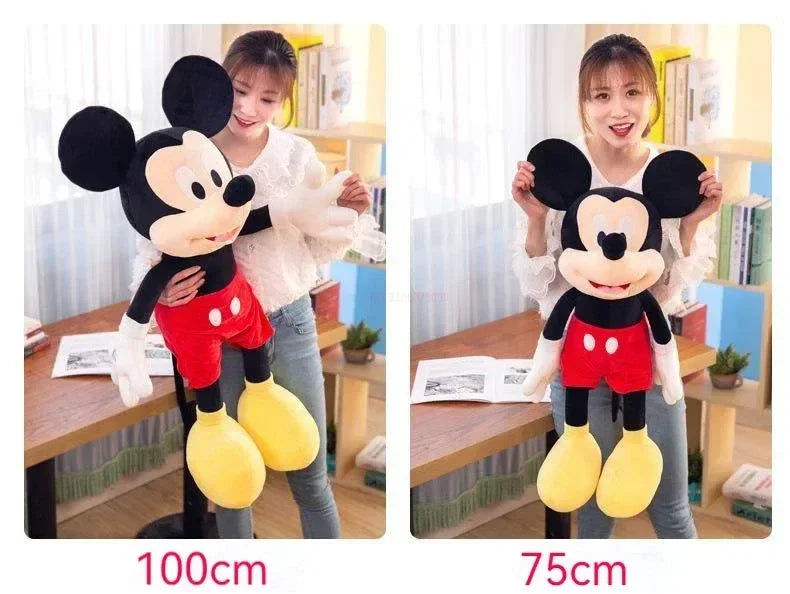 Cartoon Mouse Plush Doll Super Soft Crystal Velvet Pillow