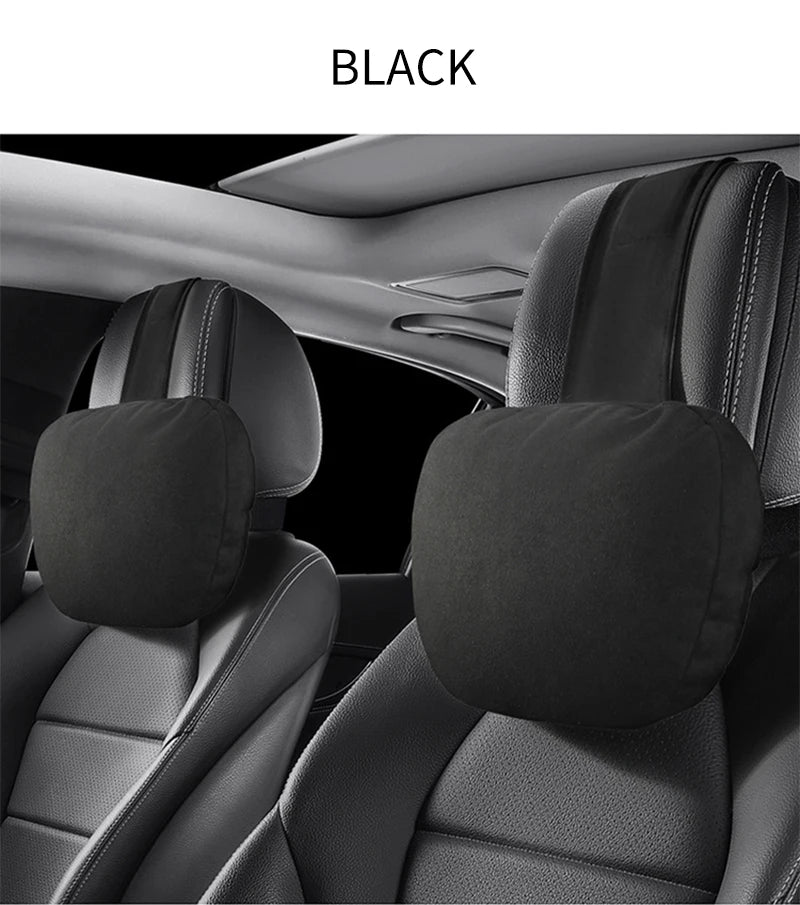 Memory Cotton Car Headrest Neck Support For Car Supplies Seat Class Soft Universal Adjustable Car Pillow Neck Rest Cushion