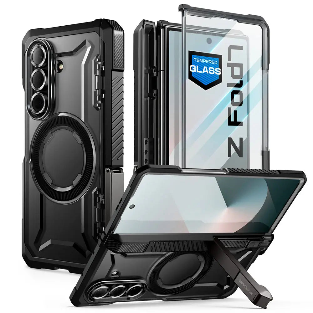 For Samsung Galaxy Z Fold 7 Case UB Grip Anti-Scratch Heavy Duty Rugged  Phone Case with Screen Protector