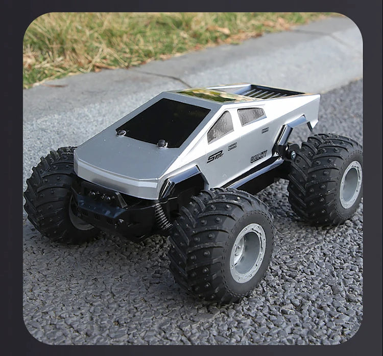 Rc Car Cybertruck Pickup Off-Road RC Vehicle Model With Colorful lamp Remote Control Car Truck Car Toy Gift for s