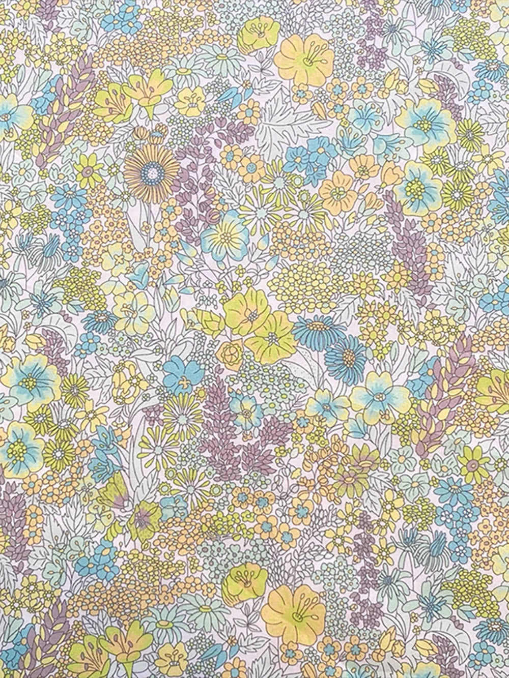 1/3/5M 100%Cotton Digital Printing 80s Like Liberty Margaret Annie Poplin Sewing fabric Making Dress Clothing Handmade DIY Cloth