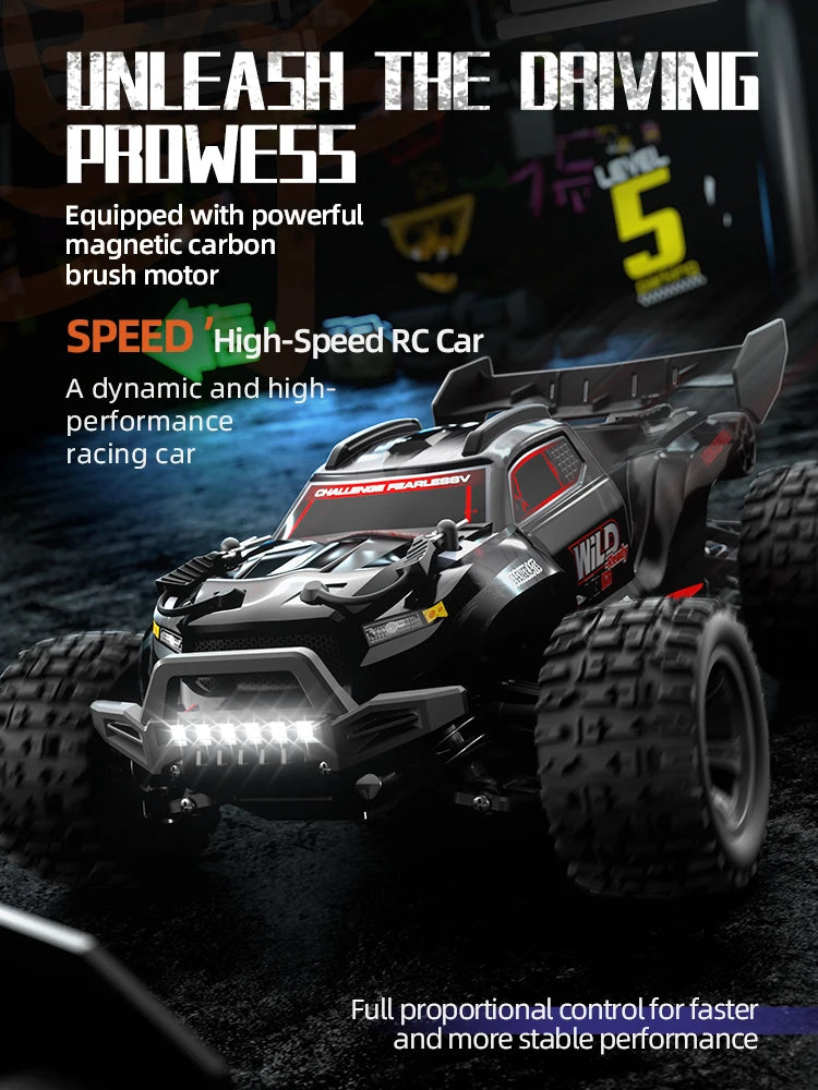 1 to 18 Scale 4WD High Speed Remote Control Monster Truck