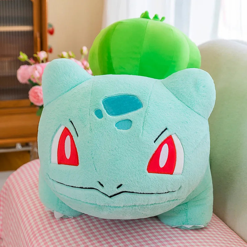 Bulbasaur Plush Stuffed Animal Soft Green Pillow