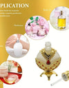 10ml 30ml Empty Arabian Perfume Bottle Gold Concentrated Perfume Oil Dropper Bottle for Essential Oil Valentines Ladies Gifts