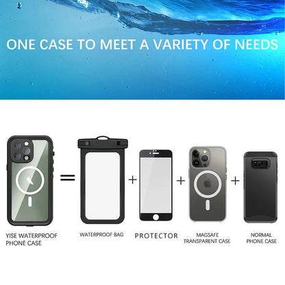 IP68 Waterproof Case For iPhone 15 14 13 Pro Max 15 Plus Clear Full Protection Water Proof Phone Case For iPhone 14 Pro Max