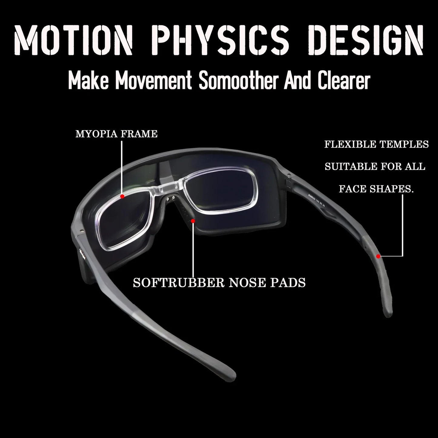 Polarized Cycling Sunglasses Road Bike MTB Sports Eyewear