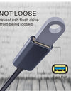 USB C OTG Cable USB3.1 Type C to USB 3.0 Cable for 2018 MacBook Air/Pro Chromebooks Dell XPS Samsung Flash Drives Printer Cables