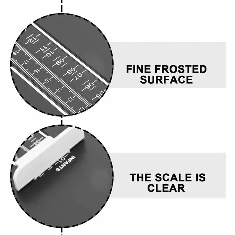 Foot Measuring Device Kids Foot Length Measure Gauge Men Women Adults Feet Shoes Size Measurement Ruler US Standard Size