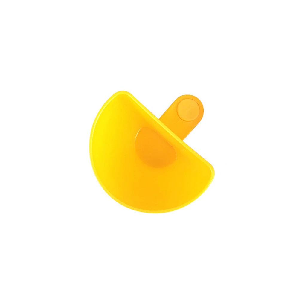 4Pcs/Set Kitchen Dipping Bowl Sauce Holder Hold Seasoning Dishes Dip Clip Bowl Plate Holder Assorted Colors Plate Clip Holders