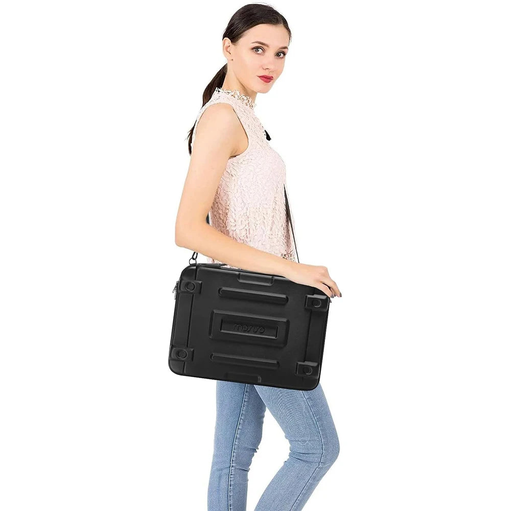 Hard Shell Laptop Case Sleeve Shoulder Bag for Macbook Air Pro 15 16 inch Dell Asus Shockproof Computer Handbag Briefcase Cover