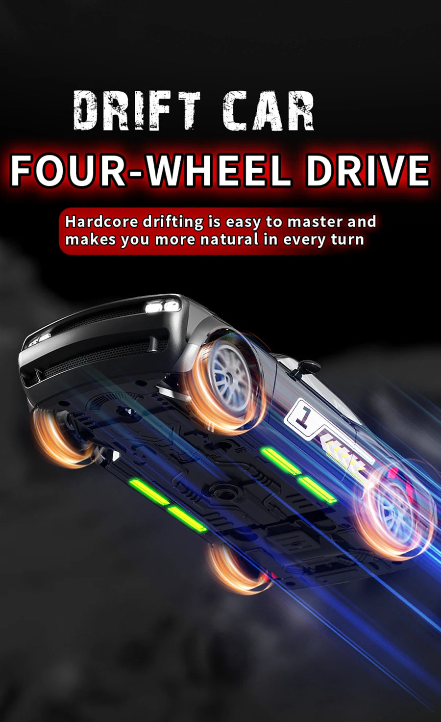 Super Drift Car Remote Control RC Truck RTR Radio GTRPRO 4x4 Racing Car AE86PRO Toys for  Adult Christmas Gift