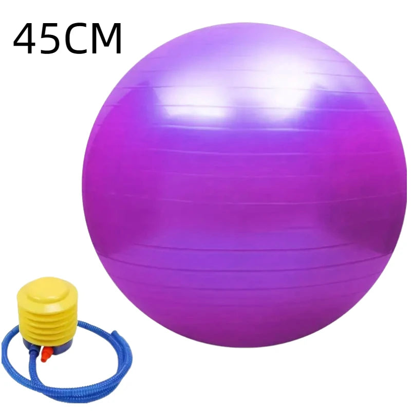 45CM-95CM Yoga Pilates Soft Big Ball Gym For Fitness Workout Exercise Balls Thickened Explosion-Proof Home Pvc Equipment