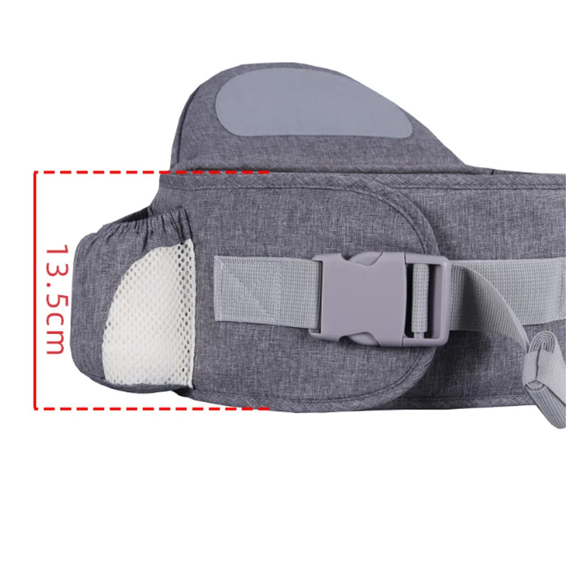 Ergonomic  Carrier Portable   Hip Seat Waist Stool Sling Front Facing Kangaroo  Wrap Carrier For  Gear