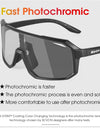 Photochromic Cycling Glasses Outdoor Bicycle Sunglasses Men MTB Cycling Sunglasses Women Road Bike Glasses UV400 Bicycle Glasses