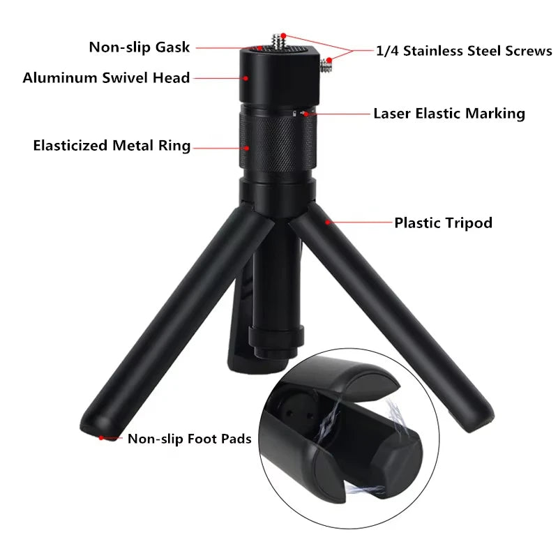 Bullet Time Invisible Selfie Stick for 360 Action Cameras and Sports Cameras
