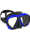 Adult silicone diving glasses professional snorkeling HD swimming tempered glass large frame mask