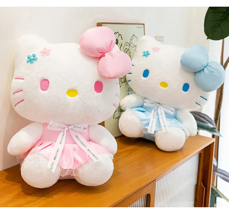 Cute Cat Character Plush Stuffed Doll Pillow Toy
